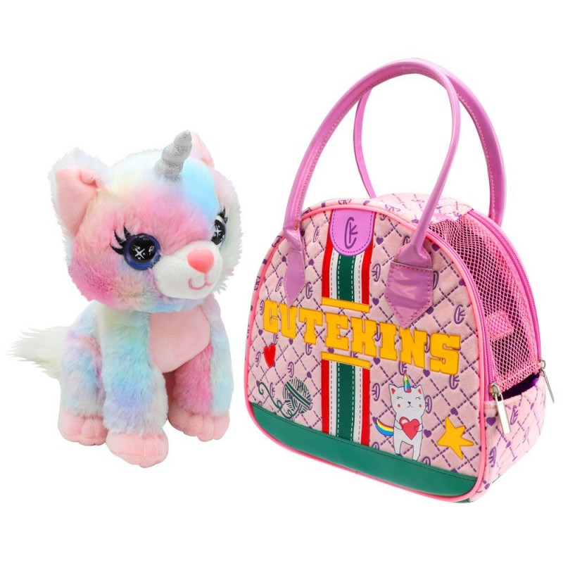 CuteKins Коте Еднорог в чанта Rainbow 35045 на супер цена 39.90 лв.