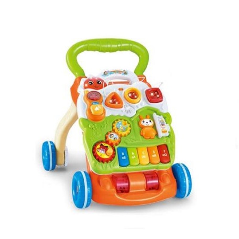 Музикална играчка за прохождане Baby Piano Walker зелен на супер цена 84.00 лв.