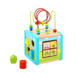 Дървен сортер Multi Cube - TL088 Дървен сортер Multi Cube - TL088