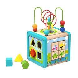 Дървен сортер Multi Cube - TL088