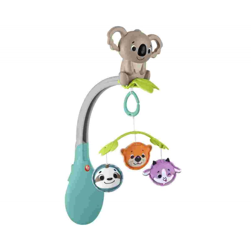 Въртележка за легло Fisher Price, с коала и животни 172372