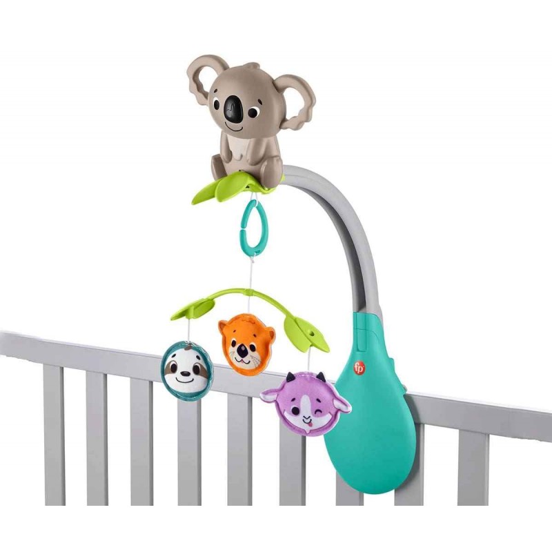 Въртележка за легло Fisher Price, с коала и животни 172372