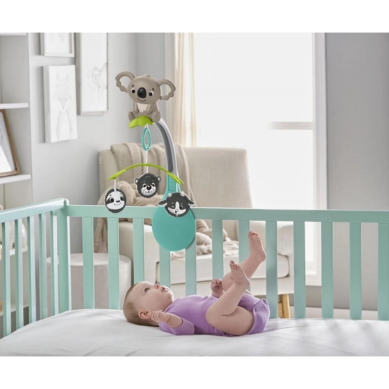 Въртележка за легло Fisher Price, с коала и животни 172372