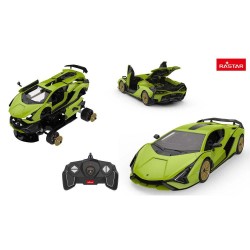 RASTAR Кола за сглобяване Lamborghini Sian FKP37 R/C 1:18 97400