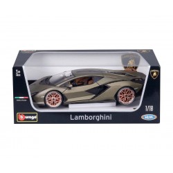Bburago Plus - модел на кола 1:18 - Lamborghini Sian FKP 37 0931441