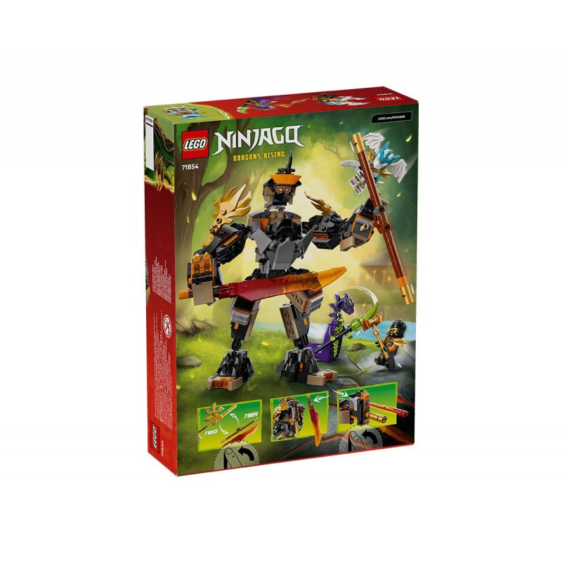 LEGO® NINJAGO 71854 - Робот за мисии на Коул и Драконът Зейн LEGO® NINJAGO 71854 - Робот за мисии на Коул и Драконът Зейн