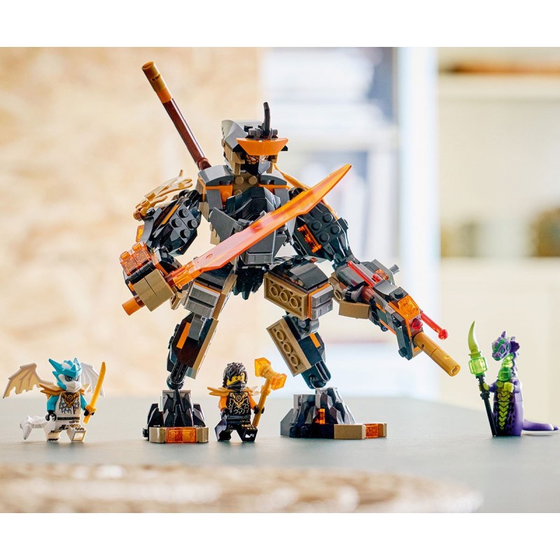 LEGO® NINJAGO 71854 - Робот за мисии на Коул и Драконът Зейн LEGO® NINJAGO 71854 - Робот за мисии на Коул и Драконът Зейн