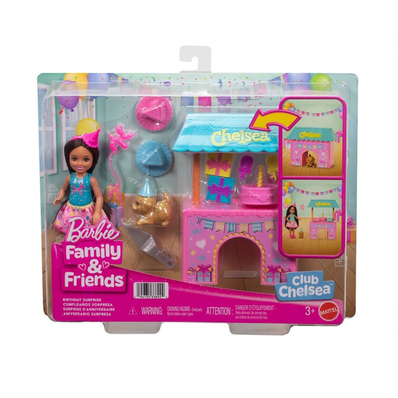 Кукла Barbie - Комплект парти за рожден ден с Челси 1710924 Кукла Barbie - Комплект парти за рожден ден с Челси 1710924