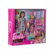 Кукла Barbie - Комплект Обичам училището, кукла Барби с 2 малки кукли и 20 аксесоара 172514 Кукла Barbie - Комплект Обичам училището, кукла Барби с 2 малки кукли и 20 аксесоара 172514