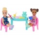 Кукла Barbie - Комплект Обичам училището, кукла Барби с 2 малки кукли и 20 аксесоара 172514 Кукла Barbie - Комплект Обичам училището, кукла Барби с 2 малки кукли и 20 аксесоара 172514