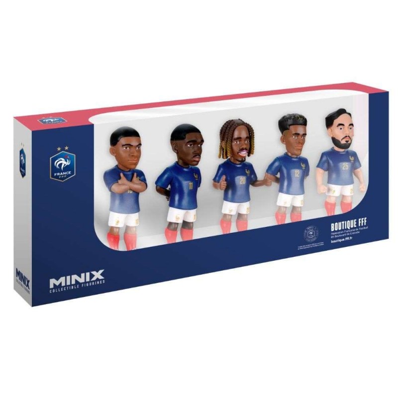 MINIX Мини Фигура 5 броя Национален отбор Франция 23653 MINIX Мини Фигура 5 броя Национален отбор Франция 23653