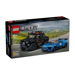 LEGO® Speed Champions 77264 - Jaguar Project 7 и Land Rover Defender