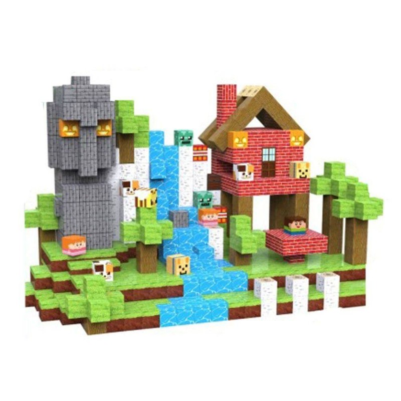 Пъзел Магнитни Блокчета Forest Cottage 100ч. B140670 Пъзел Магнитни Блокчета Forest Cottage 100ч. B140670