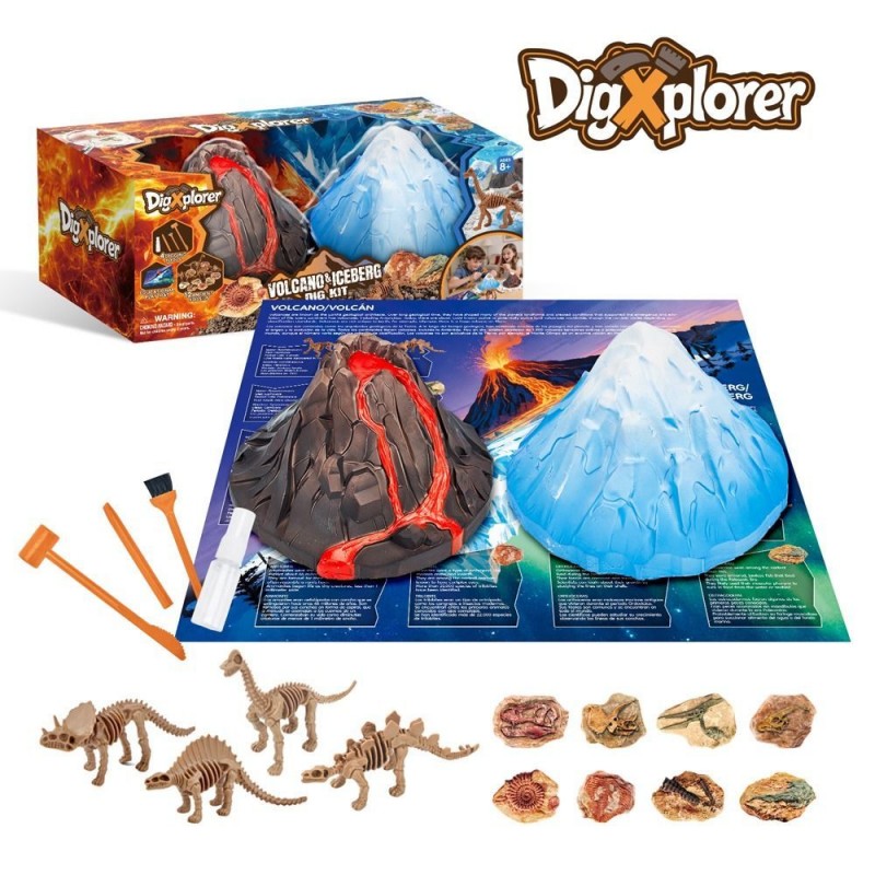 Cubic Fun DigXplorer Вулкан и Айсберг G0811 Cubic Fun DigXplorer Вулкан и Айсберг G0811