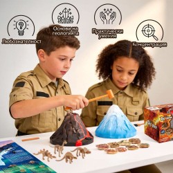 Cubic Fun DigXplorer Вулкан и Айсберг G0811