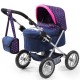 BAYER Количка за кукли TRENDY с чанта - синя 13054AA