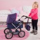 BAYER Количка за кукли TRENDY с чанта - синя 13054AA