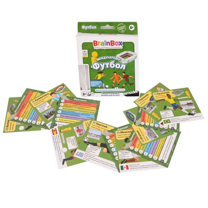 BRAINBOX Игра Международен Футбол G1-55909 BRAINBOX Игра Международен Футбол G1-55909