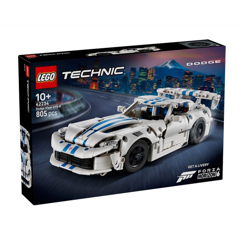 LEGO® Technic 42234 - Спортна кола Dodge Viper GTS-R LEGO® Technic 42234 - Спортна кола Dodge Viper GTS-R