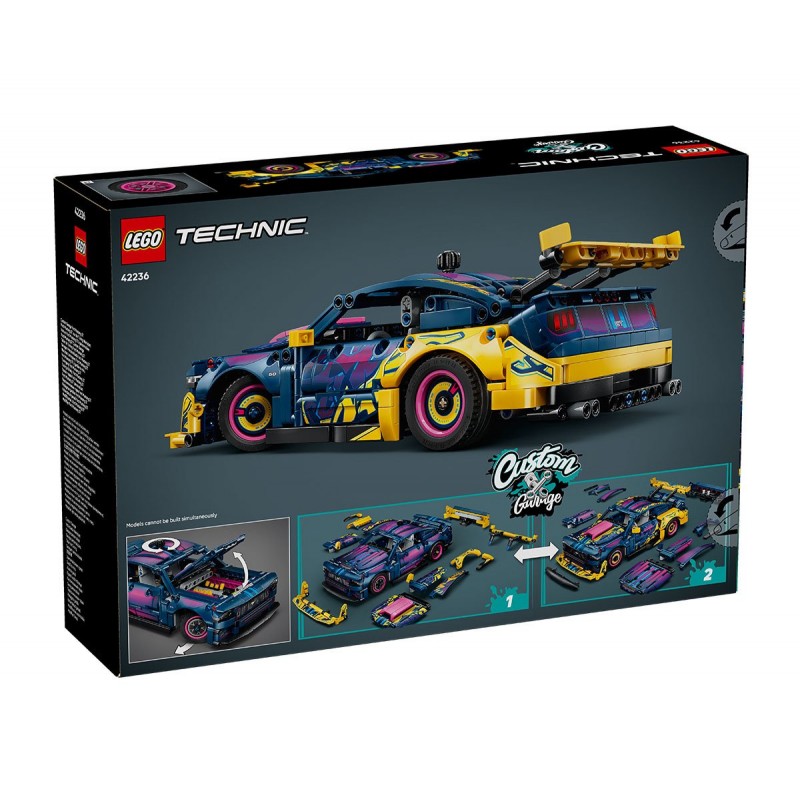 LEGO® Technic 42236 - Кола с персонализиран гараж Ford Mustang GT LEGO® Technic 42236 - Кола с персонализиран гараж Ford Mustang GT