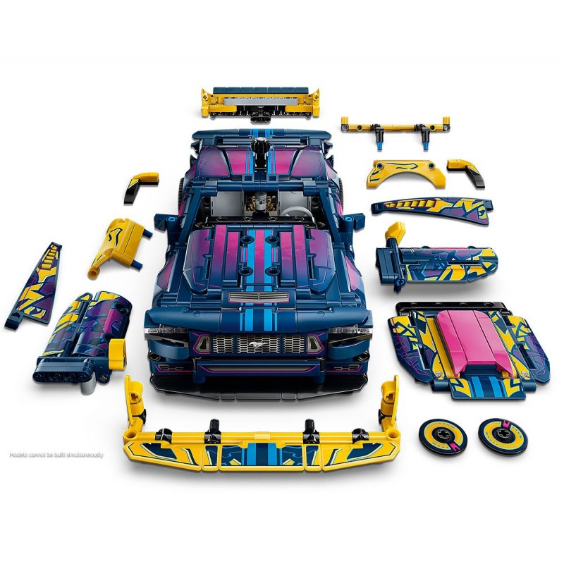 LEGO® Technic 42236 - Кола с персонализиран гараж Ford Mustang GT LEGO® Technic 42236 - Кола с персонализиран гараж Ford Mustang GT