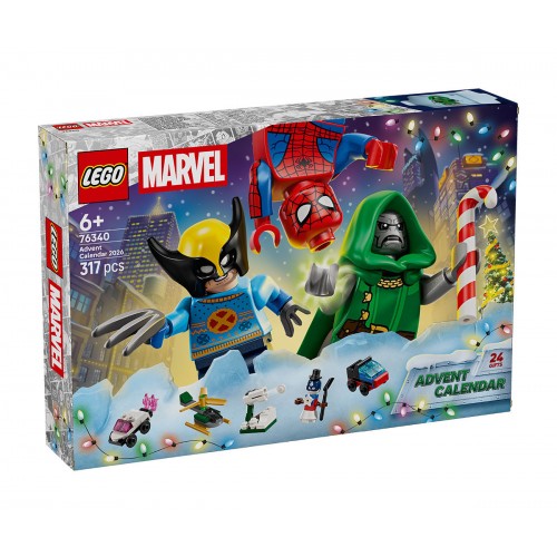 LEGO® Marvel Super Heroes 76340 - Коледен календар 2026 година